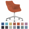 chaise-bureau-reunion-lounge-papaye-roulettes