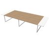 table de coworking et réunion