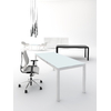 Bureau de direction en verre blanc ou noir