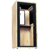 phonebox bois naturel pin