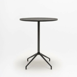 Table_haute_bois_métal_noire