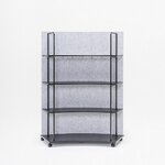 Etagère_acoustique_mobile_noire