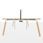 Bureau_bench_4_places_made_in_France_passe_câble