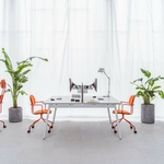 Bureau_2_personnes_face_a_face_mélaminé_métal