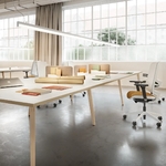 Bureau_bench_design_scandinave_piètement_bois_naturel