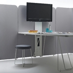 Table_coworking_acoustique_support_écran