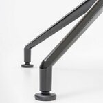 Table_haute_ronde_bois_piètement_métallique
