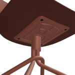 Chaise_réunion_pivotante_roulettes_mécanisme