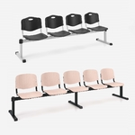 Chaises_poutre_plastique_bois