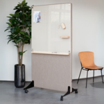 panneau_acoustique_sur_roulettes_avec_tableau_blanc_magnetique