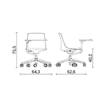 Chaise_formation_roulettes_tablette_pivotante_schéma
