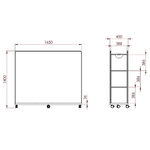 Meuble_acoustique_rangement_roulettes_dimensions