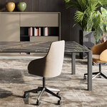 Table_réunion_verre_marbre_passe_câble_6_places