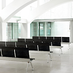 Chaises_poutre_métallique_fixes_tôle_acier