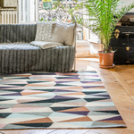 tapis design bureau triangles