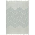 Tapis de bureau design zig-zag