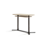 table haute 125x69 cm double plateau