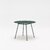 Table_cafétéria_ronde_100_cm_verte