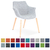 chaise_bureau_réunion_confortable_tissu_couleurs