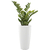 plantes de bureau en pot blanc semi naturelle