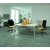 Bureau bench 2 personnes cinetic piétement boucle