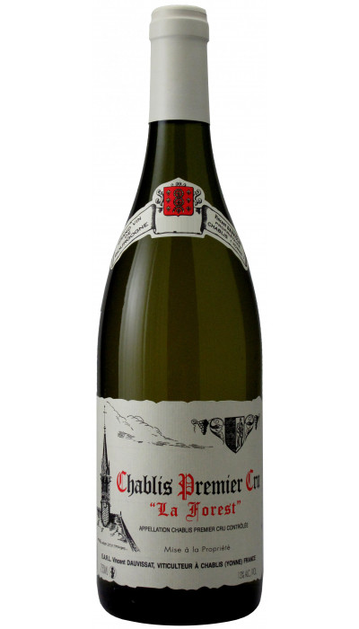 Bouteille de Chablis 1er cru LA FOREST 2023 Vincent Dauvissat – Clos de Bourgogne