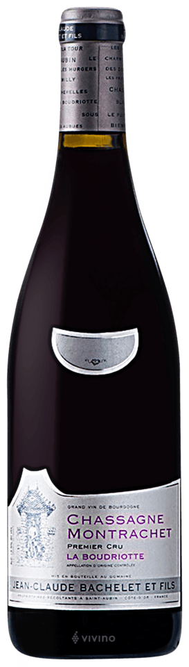 Bouteille de Chassagne-Montrachet 1er cru La Boudriotte rouge 2023 – Clos de Bourgogne