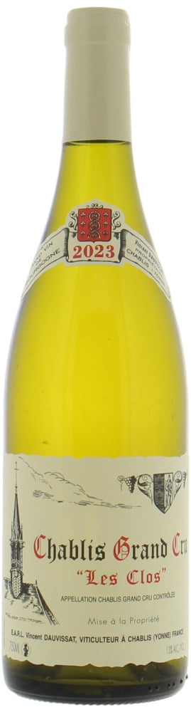 grand-cru-les-clos- domaine-Vincent-Dauvissat -2023