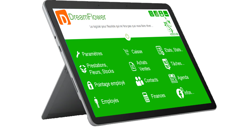 DreamFlower 2026 - Logiciel de caisse pour les fleuristes