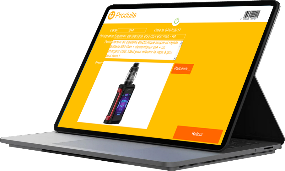 fiche produit dreamvap