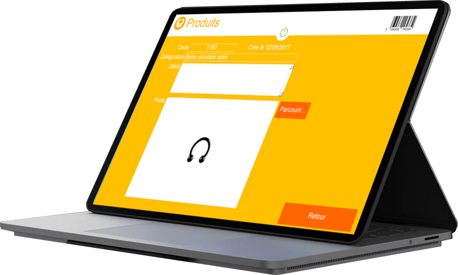 Fiche Produits logiciel de caisse