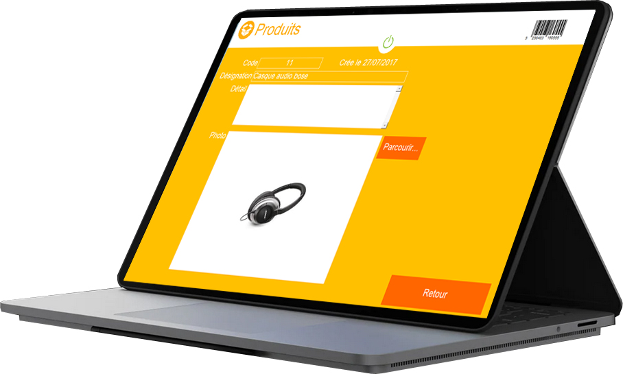 Fiche Produits Caisse logiciel caisse