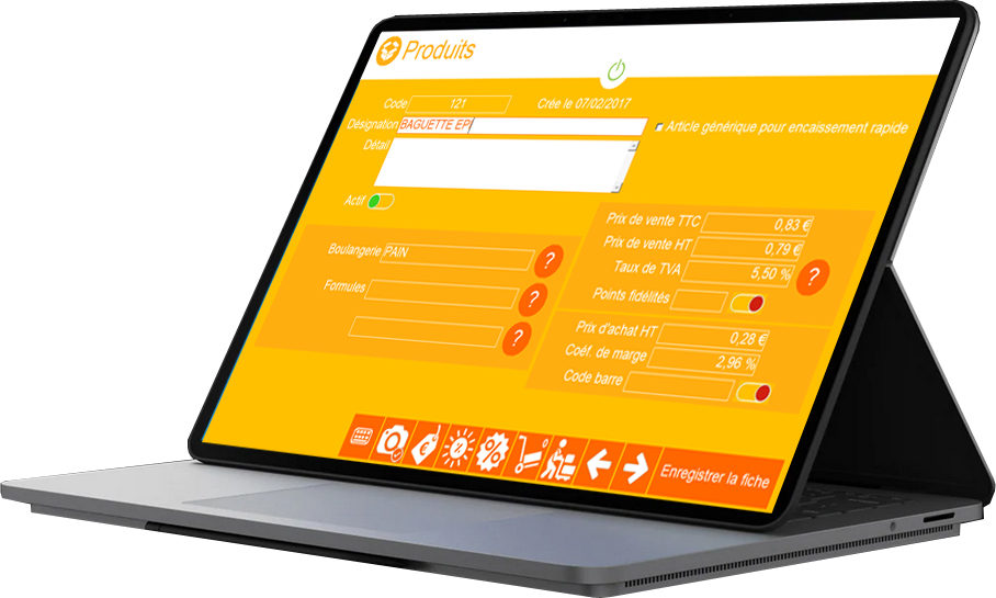 Fiche Produit Caisse logiciel caisse