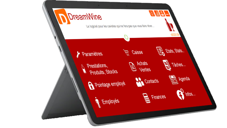 DreamWine 2026 - Logiciel de caisse pour les cavistes