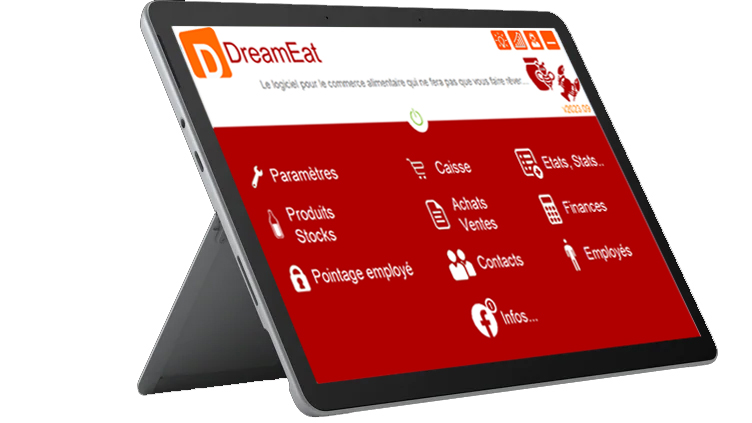 DreamEat 2026 - Logiciel de caisse pour épicerie