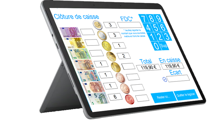 Controle caisse