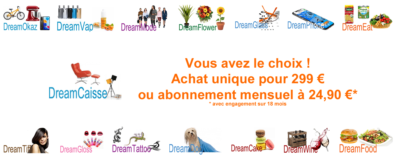 logiciel caisse toilettage, boulangerie, esthétique, produit occasion