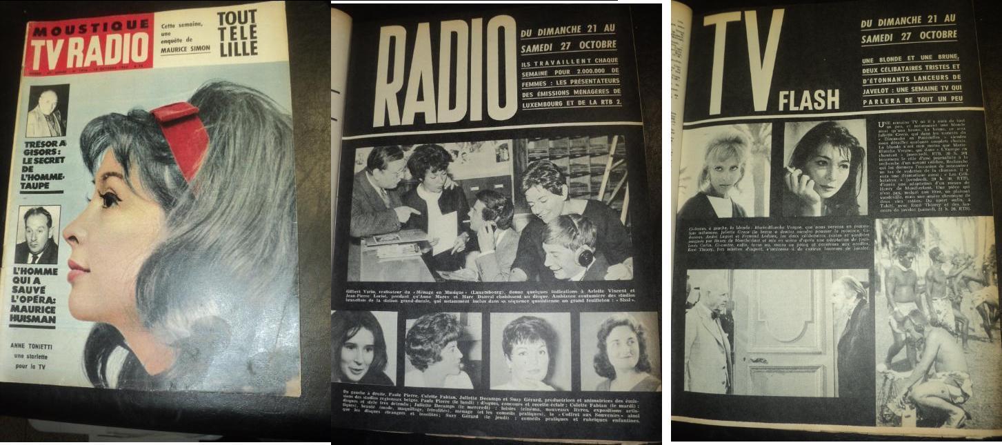 MOUSTIQUE TV 1916 (181062) MAURICE HUISMAN ANNE TONIETTI JEAN-CLAUDE PASCAL+