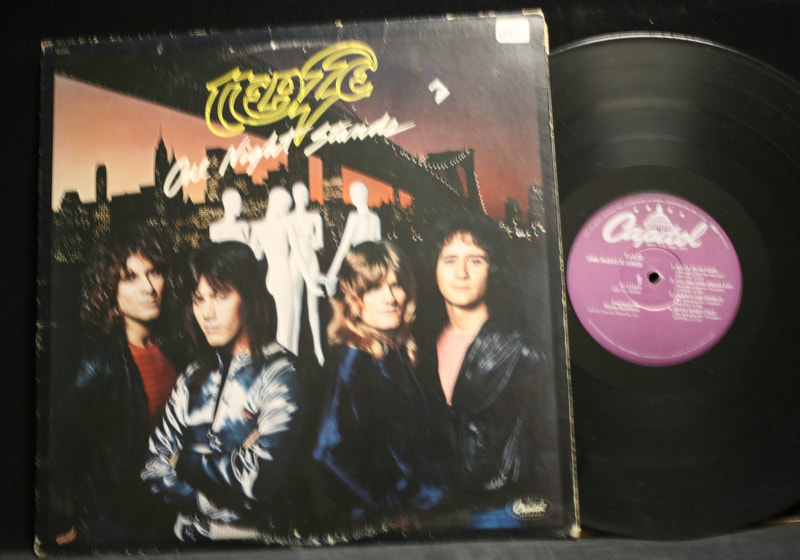 TEAZE ONE NIGHT STANDS HARD ROCK 33 RPM LP VINYL ALBUM