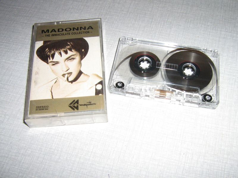 .K7PL1 MADONNA K7 AUDIO - THE IMMACULATE COLLECTION - Cassette - DCC ...