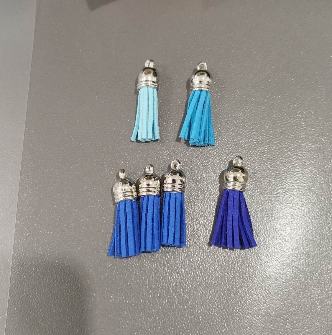Pompoms bleus