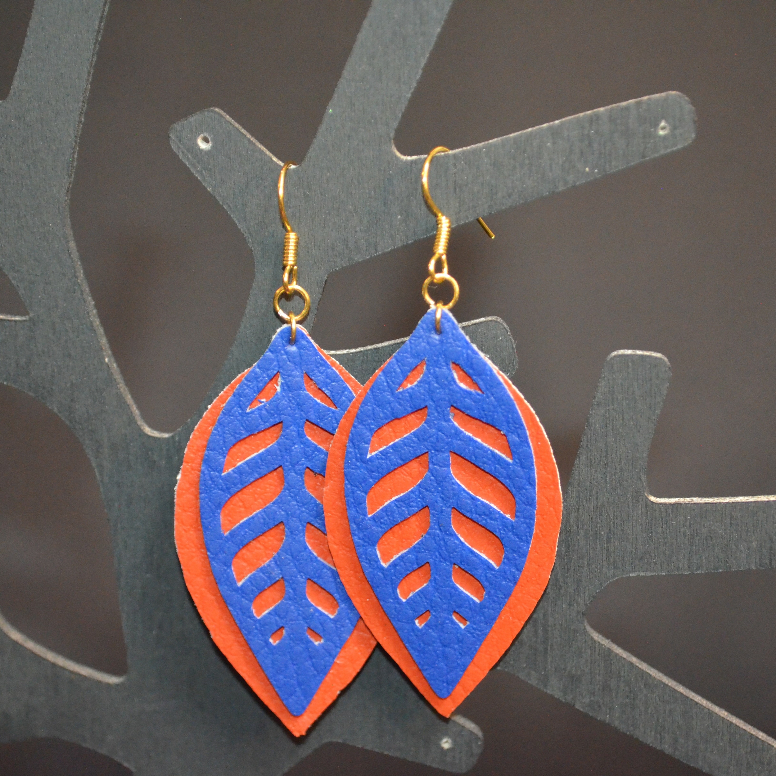 Moonbeam Atelier Boucles doreilles feuilles