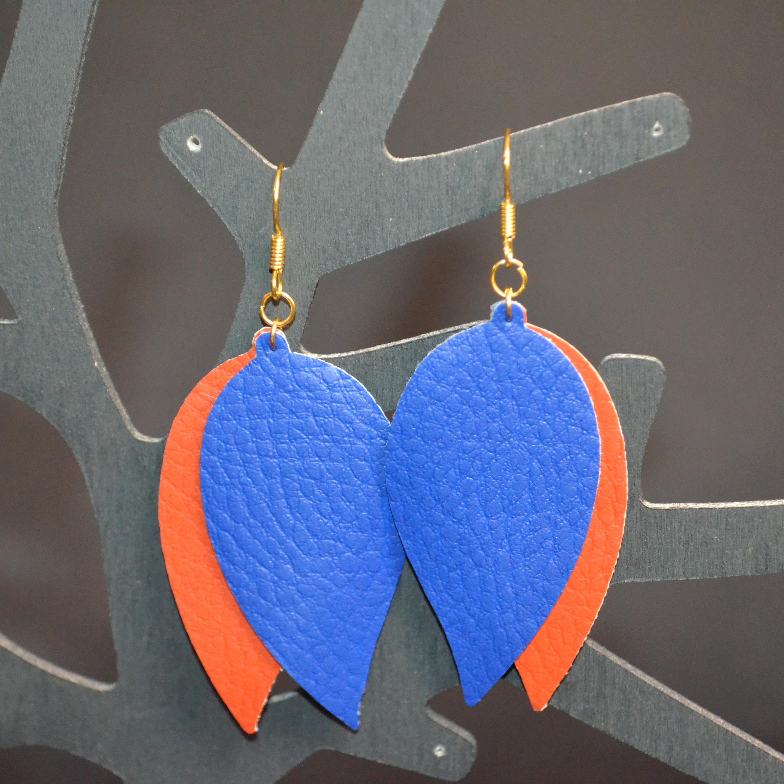 Moonbeam Atelier Boucles doreilles feuilles