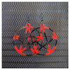 moonbeam atelier boucles d'oreilles résine pentacles