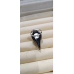 Moonbeam Atelier bague résine corbeau
