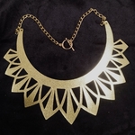 Moonbeam Atelier parure Amazone collier doré