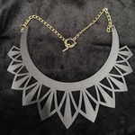 Moonbeam Atelier parure Amazone collier noir