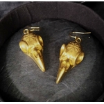 Moonbeam Atelier boucles doreilles corbeaux close up