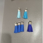Pompoms bleus