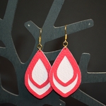 Moonbeam atelier boucles gouttes roses